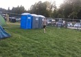 Toilets at accessible campsite.