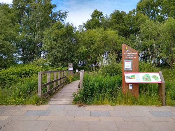 Signage at the carpark at the start of the walk