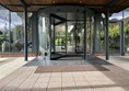 Image of a revolving door