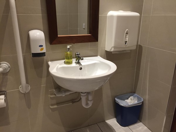 Accessible toilet.