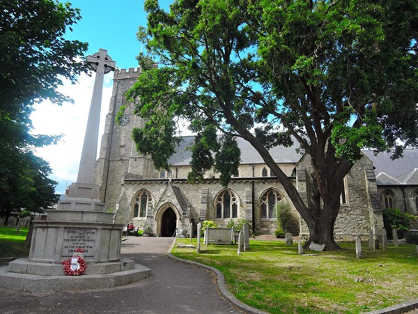 Exterior of the church