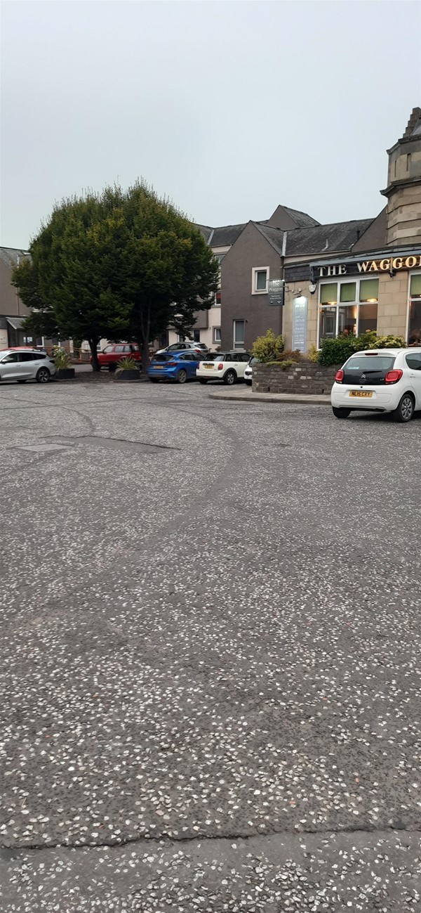 Image of cars in a car park