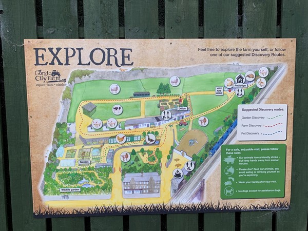 Gorgie City Farm map