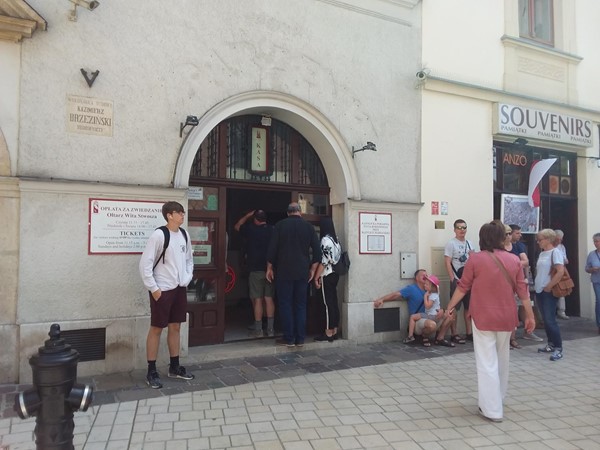 Ticket office for St Mary's Church