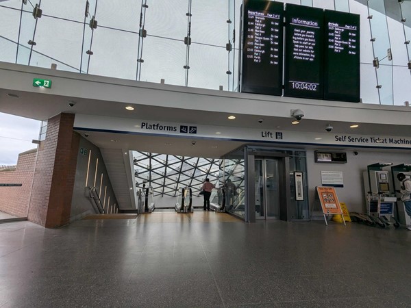 Image of the station interior