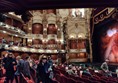 A view of the auditorium and part of the stage