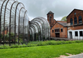 Accessible greenhouses containing examples of the botanicals used in the gins