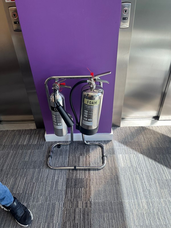 Image of a fire extinguisher