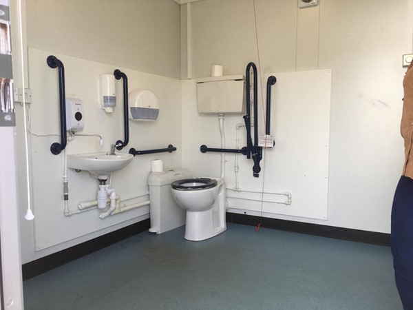 Image of the accessible toilet.