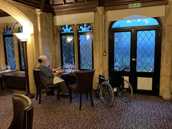 Picture of Nutfield Priory diner at a table