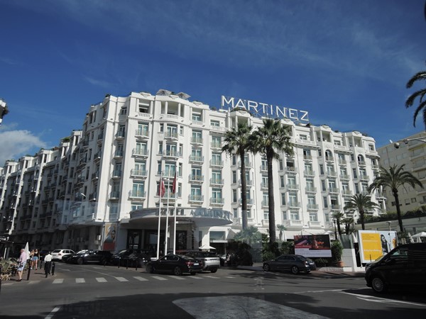 The luxury hotels on La Croisette