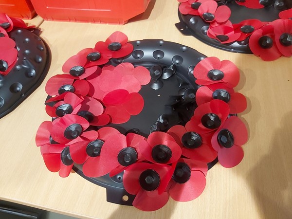 The Poppy Factory wreath