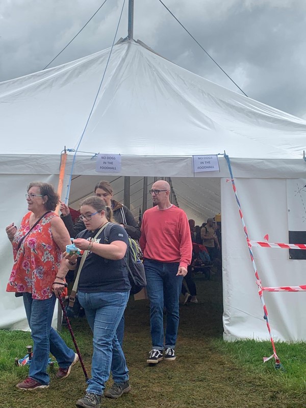 People at the North Somerset Show