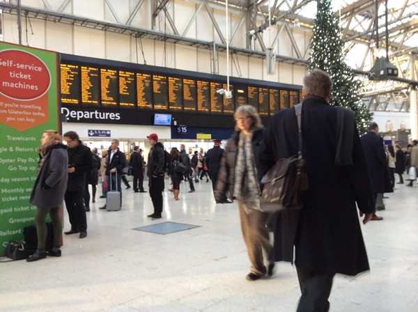 Waterloo Railway Station - London