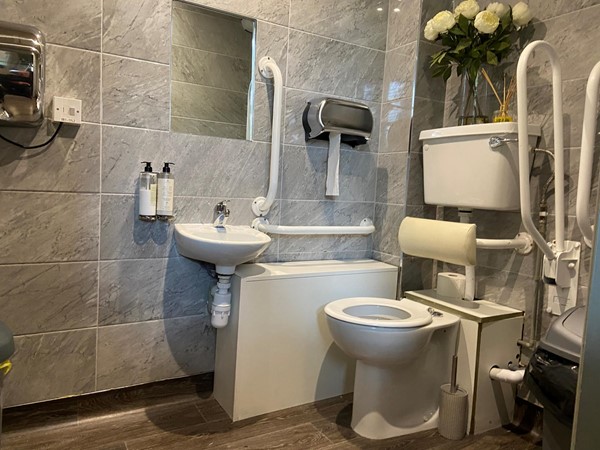 Picture of the accessible toilet