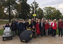 Guided walking tour for disabled access day