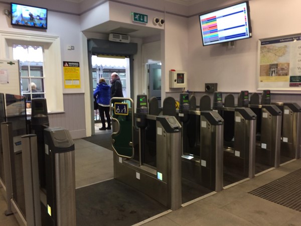 Picture of Tunbridge wells station- Gates