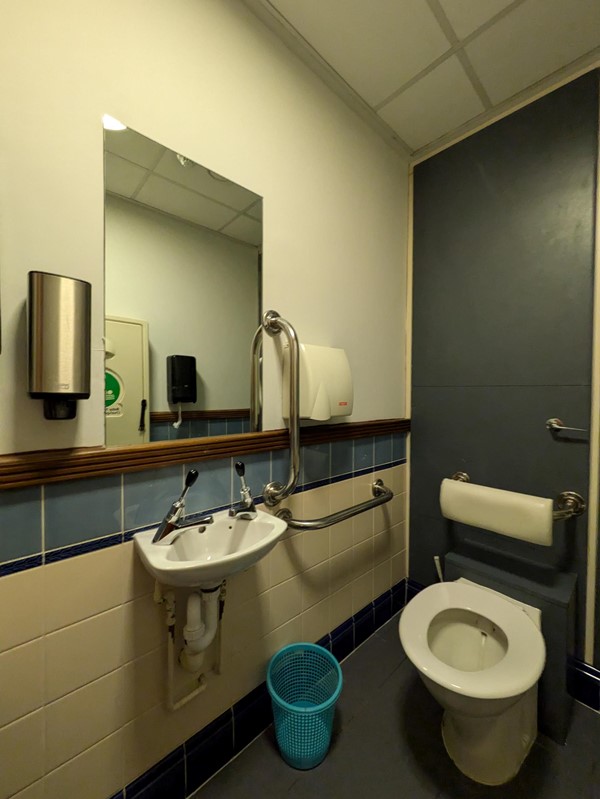 Image of an accessible toilet