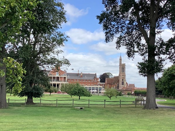 (1)  impressive converted abbey, with modern frontage