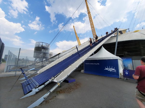 Picture of people on a large ramp