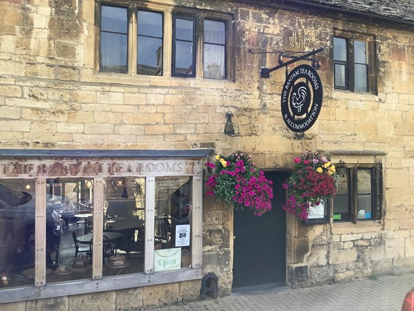 Coffee break at The delightful BANTAM TEA ROOM on High Street