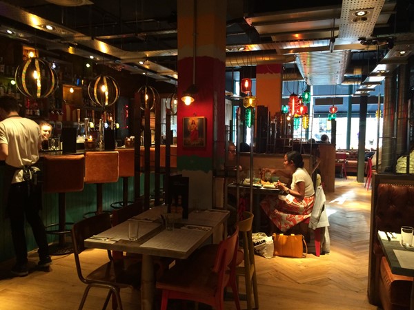 Photo of inside the restaurant.