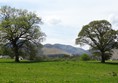 Alongside the river, cinder path and well worth it.