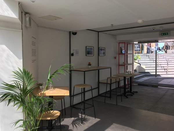 Another shot of the cafe's interior