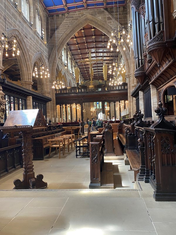 Image of Wakefield Cathedral interior