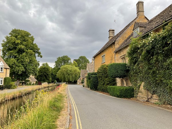 Take it easy along the banks of the river Eye at LOWER SLAUGHTER