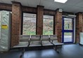 image of seating area in Mount Florida Railway Station