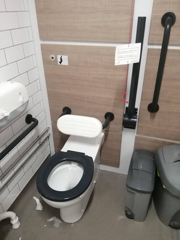 Picture of Morrisons, Dumbarton's accessible toilet