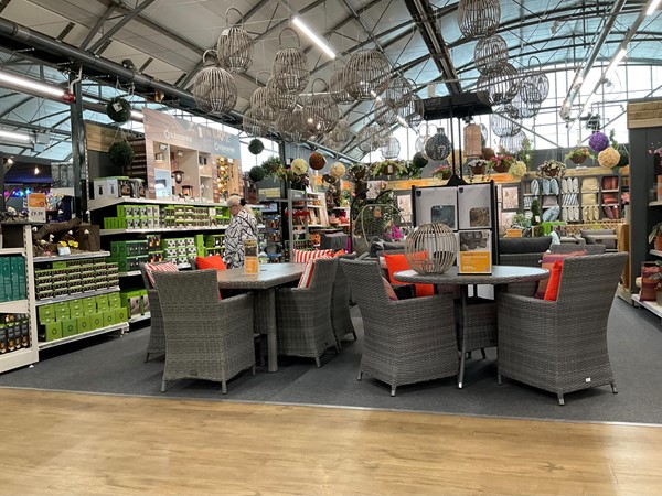 Another image of around the inside of the garden centre.