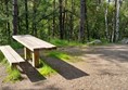 An accessible bench