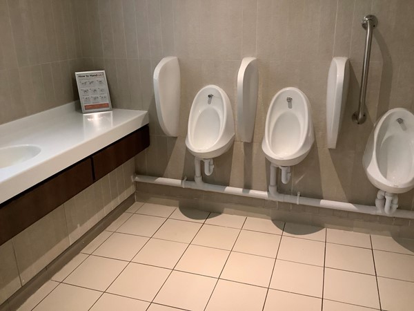 10 men’s toilet