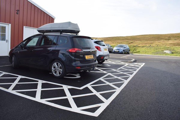 Accessible parking bays