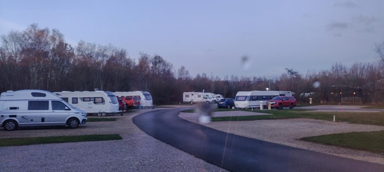 Poolsbrook Country Park Caravan Club Site