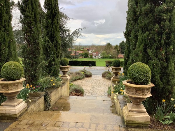 Picture of steps in the grounds