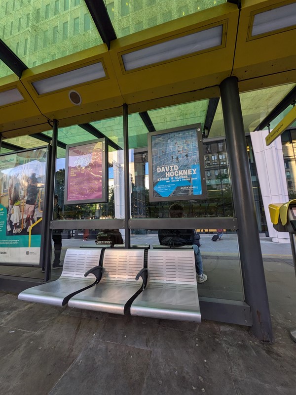 Image of seats on platform