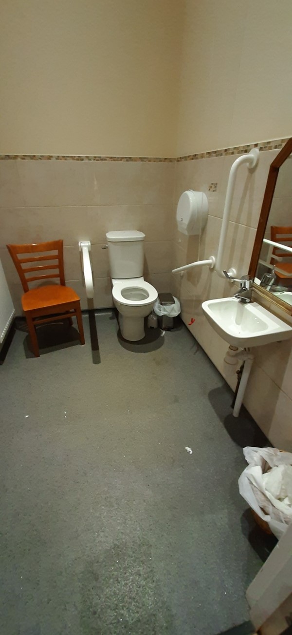 Picture of an accessible toilet