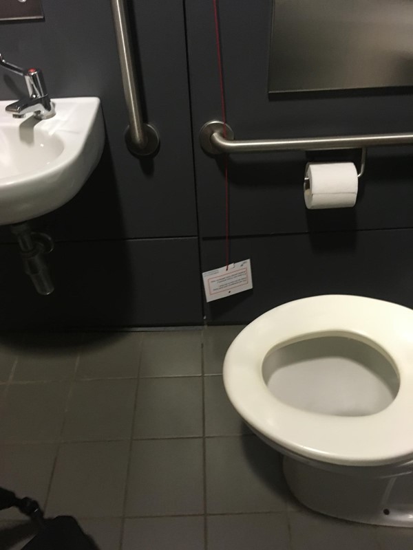 Ground floor toilet