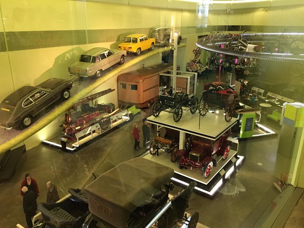 Picture of Riverside Museum - View from the first floor viewing platform