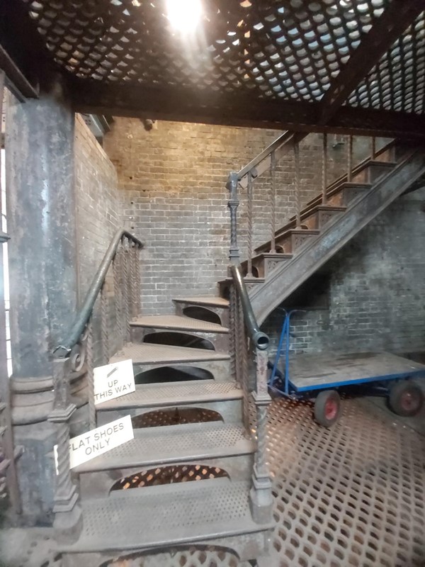 Image of Crossness Pumping Station stairs