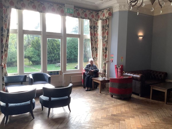 Another image of an indoor sitting area.