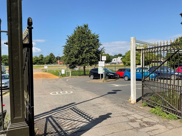 Image of the gate entrance.