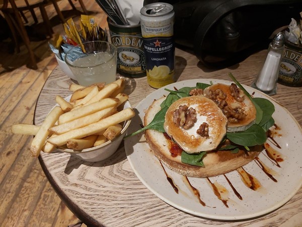 Image of a plate of food on a table