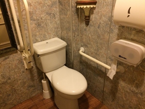 Accessible toilet.