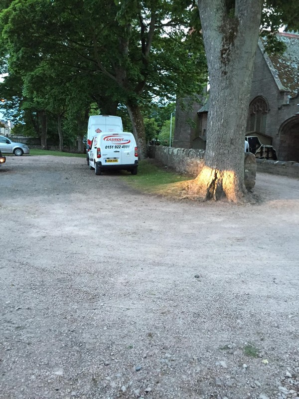 Picture of Crail Community Hall - The car park