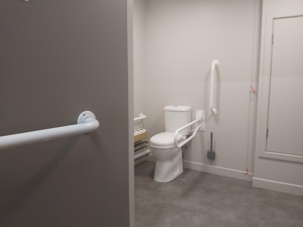 Image of an accessible toilet