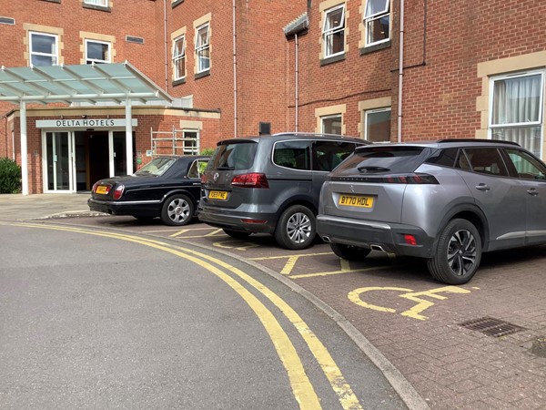 Picture of disabled parking